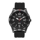 Timex 100 Mens Black White Strap Watch-t2n6949j