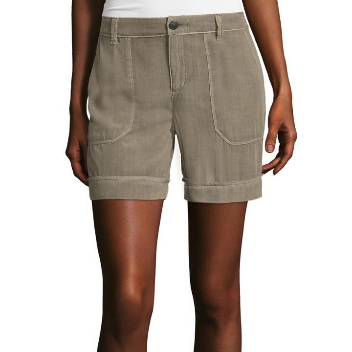 Liz Claiborne Patch-pocket Cargo Shorts