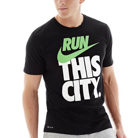 Nike Run City Dri-fit Graphic Tee