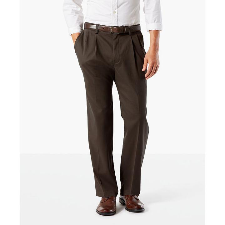 Dockers Dockers Easy Khaki Classic Fit Pants Pleated Classic Fit Pleated Pants