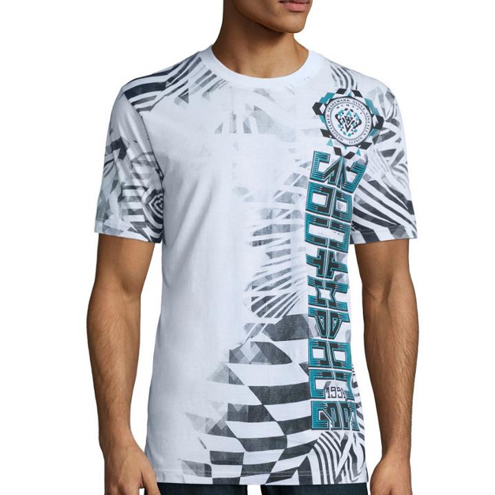 Southpole Short-sleeve Flocked Tee