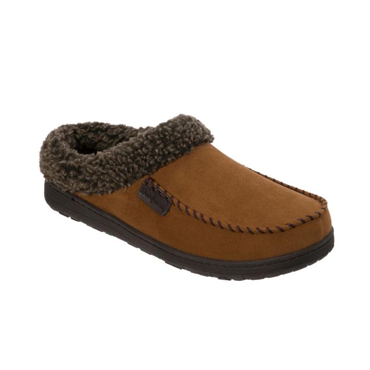 Dearfoams Wide Width Microsuede Clog
