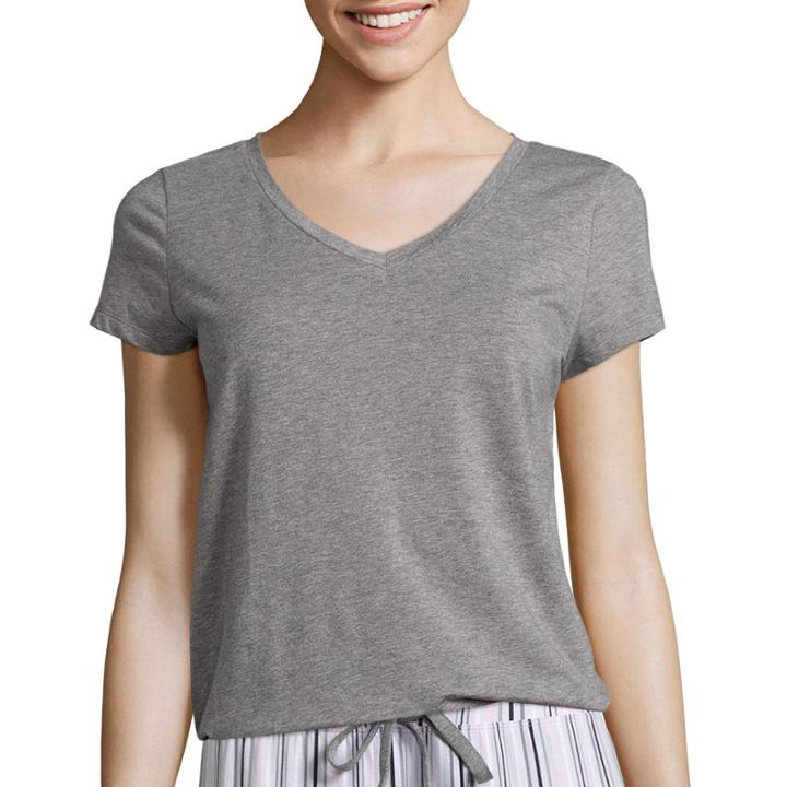 Liz Claiborne Short-sleeve Knit Tee - Plus