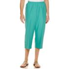 Alfred Dunner Essential Pull On Capri Pant