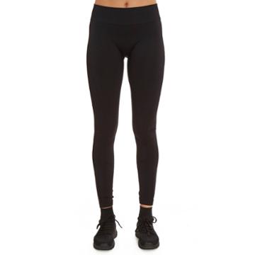 Sweet Romeo Performance Compreesion Solid Legging With Jacquard Detail
