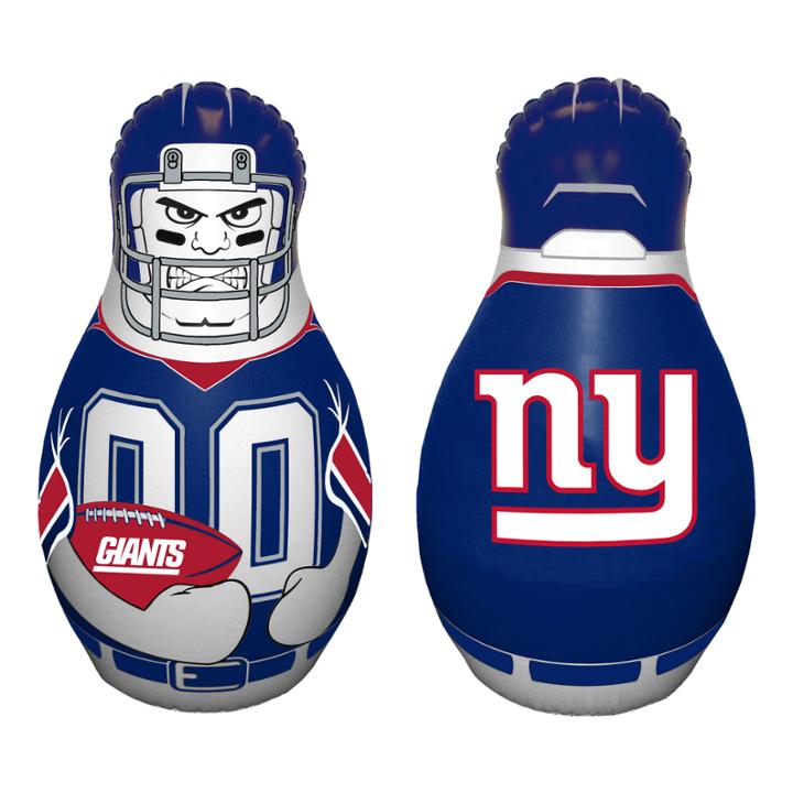 Fremont Die Nfl New York Giants Tackle Buddy Inflatable Punching Bag