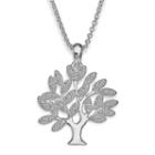 Sparkle Allure&trade; Cubic Zirconia Family Tree Pendant Necklace