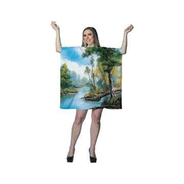 Bob Ross: Painting Tree Tunic Dress