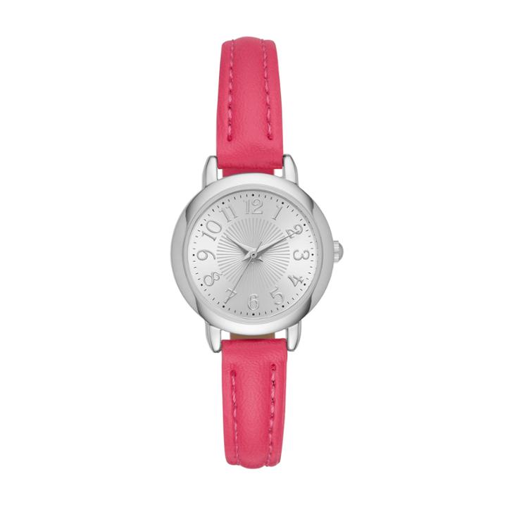 Womens Pink Strap Watch-fmdjo112