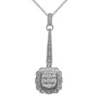 1/10 Ct. T.w. Diamond Drop Pendant Necklace