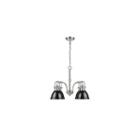 Duncan 4-light Nook Chandelier In Pewter