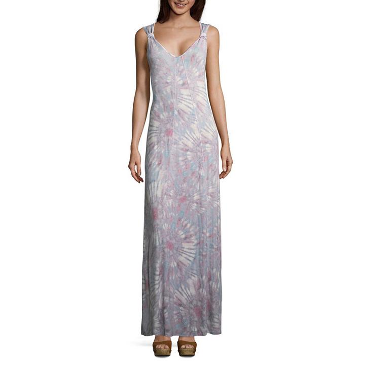 Spense Sleeveless Tie Dye Maxi Dress