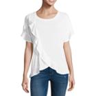 A.n.a Cross Front Flutter Knit Top