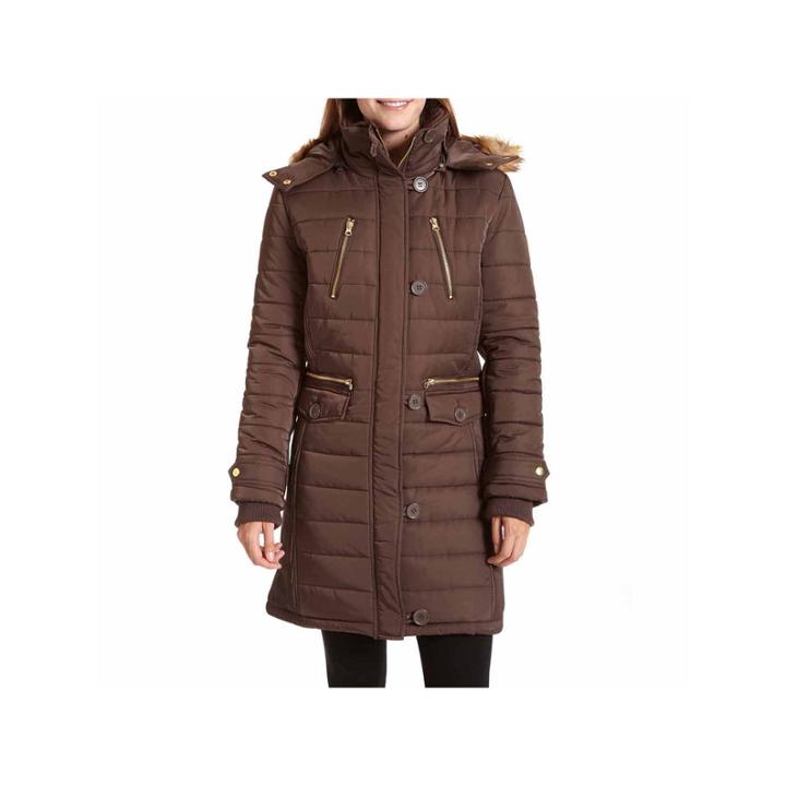 Excelled Leather Heavyweight Puffer Jacket