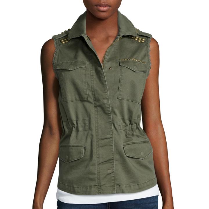 A.n.a Studded Military Vest