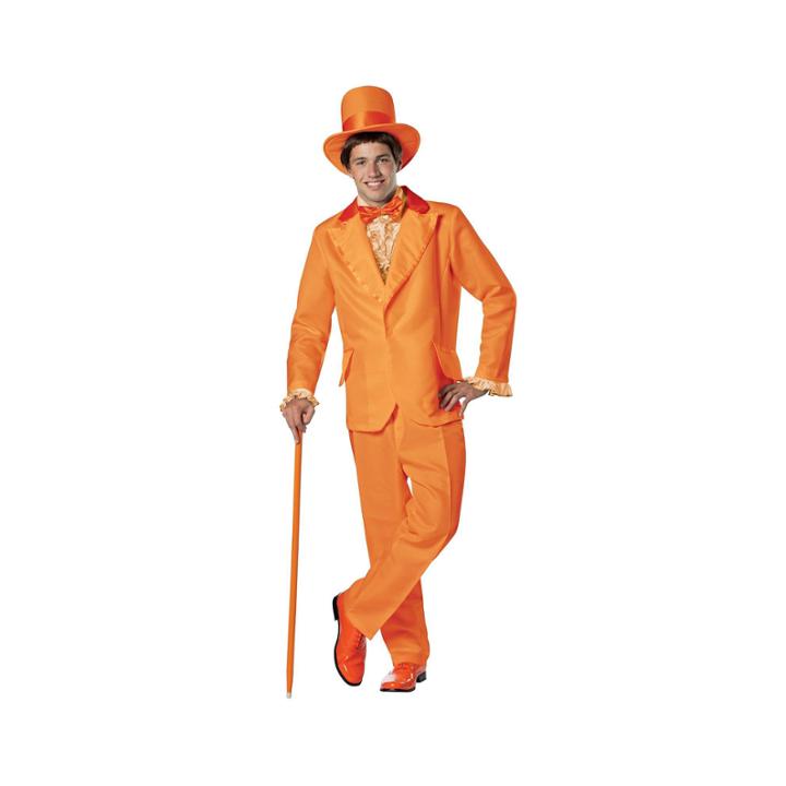 Orange Goofball 6-pc. Dress Up Costume Mens