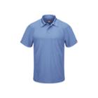 Red Kap Wrinkle Resistant Short Sleeve Solid Knit Polo Shirt Plus