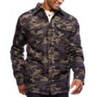 Argyleculture Long-sleeve Quilted Camo Jacket