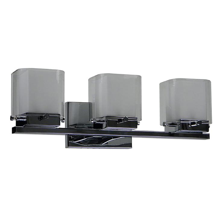 Louis 3-light Chrome Bath Vanity