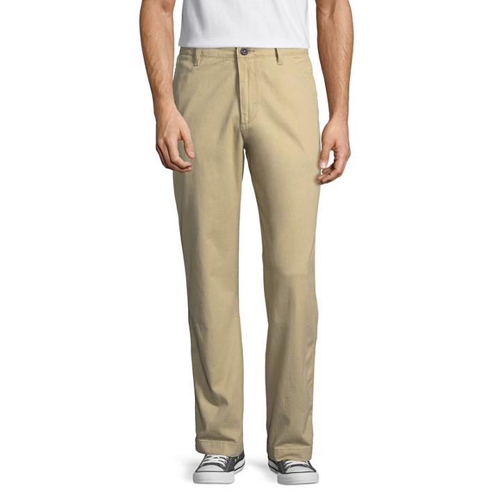 Arizona Skinny Fit Flat Front Pants