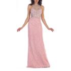 Formal Long Lace Evening Gown
