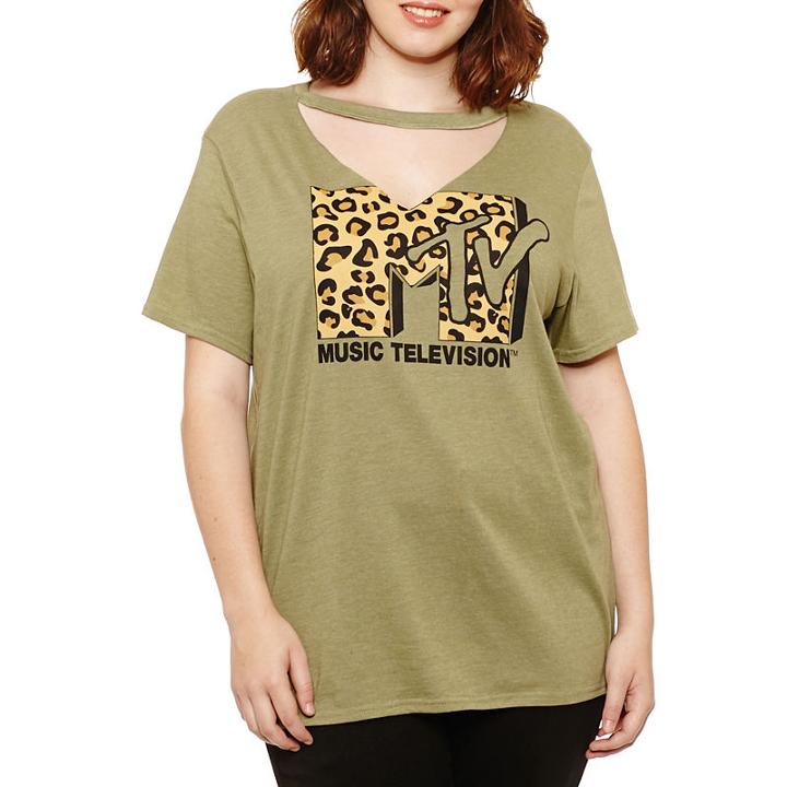 Short Sleeve Graphic T-shirt-juniors Plus