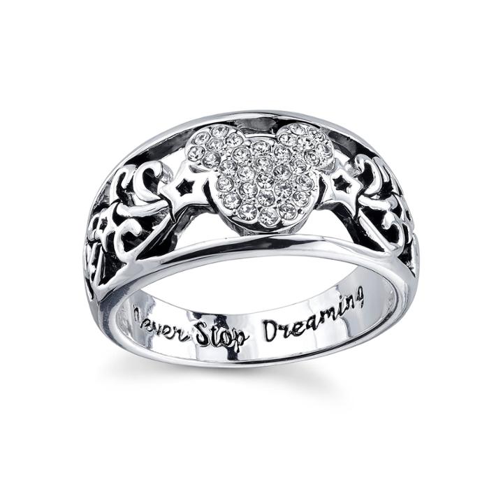 Disney Mickey Mouse Womens Mickey Ring Sz 9