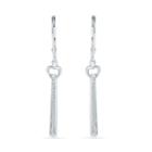 1/10 Ct. T.w. White Diamond Drop Earrings