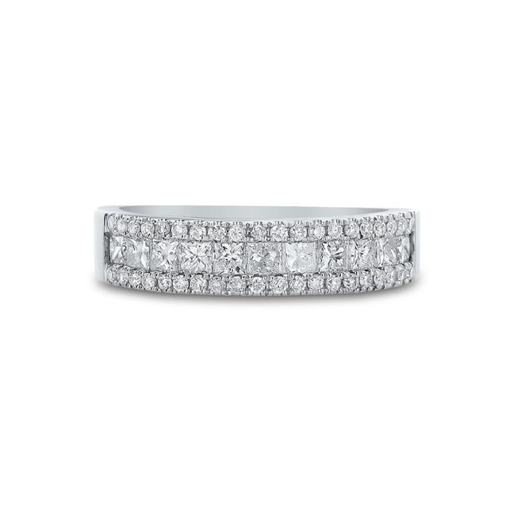 Limited Quantites Womens 1 Ct. T.w. Genuine White Diamond 14k Gold Band