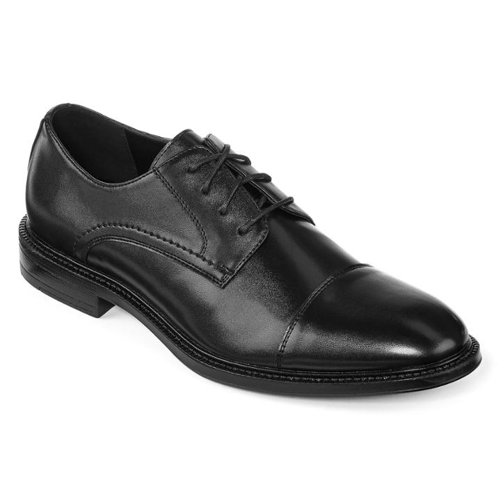Stafford Classio Mens Cap Toe Oxford Dress Shoes