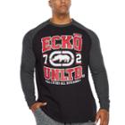 Ecko Unltd Long Sleeve Crew Neck T-shirt-big And Tall