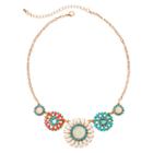 Arizona Faceted Floral Necklace