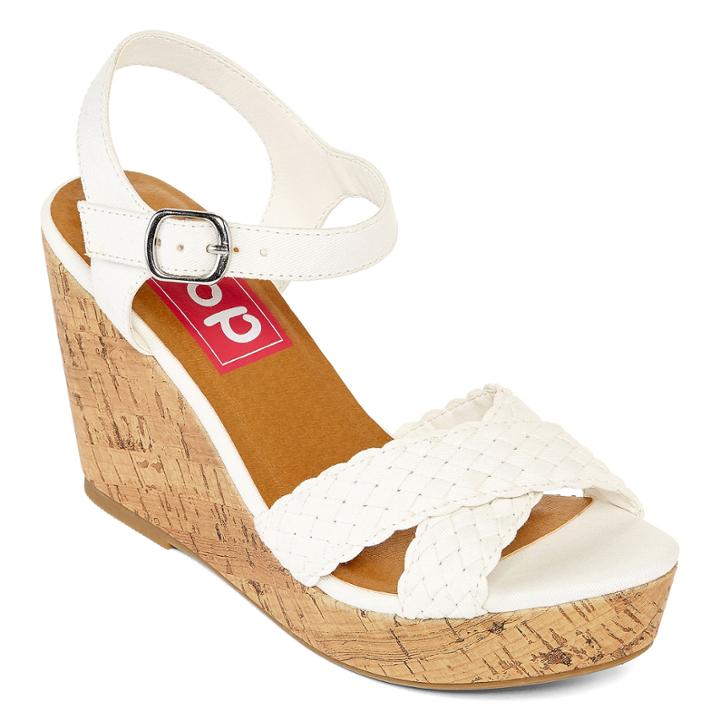 Pop Kirkland Womens Wedge Sandals