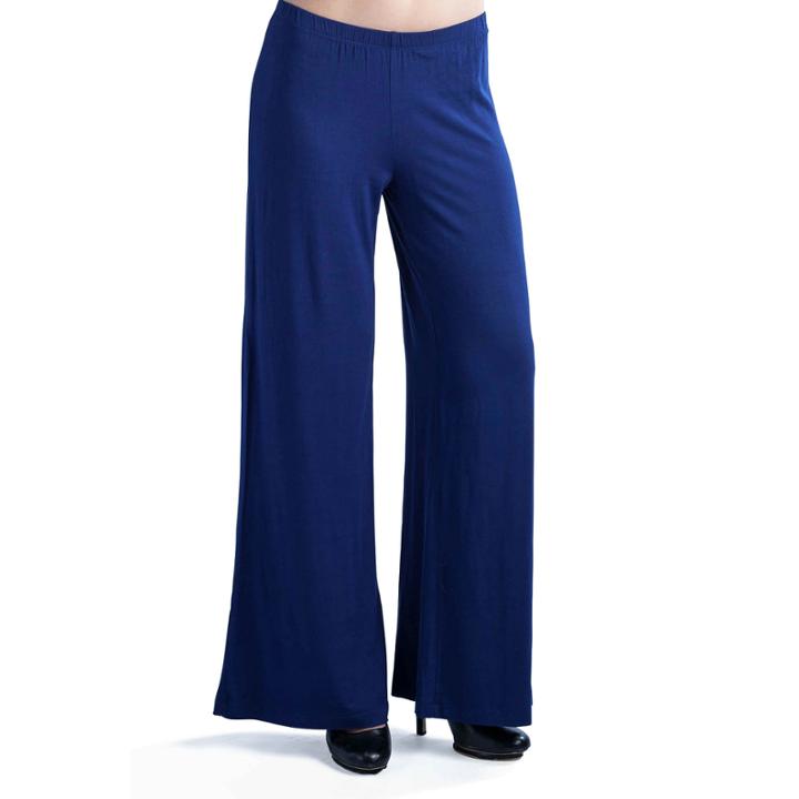 24/7 Comfort Apparel Wide Leg Palazzo Pants
