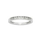 1/4 Ct. T.w. Certified Diamond 14k White Gold Wedding Band Ring