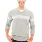 Claiborne Chest Stripe Sweater