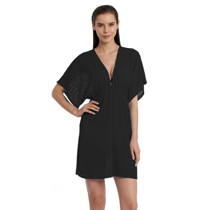 Jordan Taylor Gofret Dolman Slves V-neck Tunic