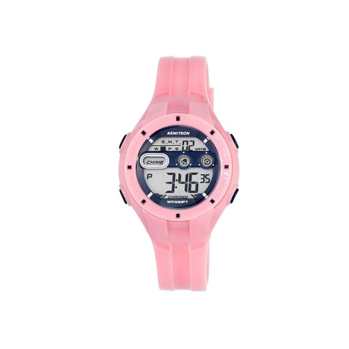 Armitron Womens Pink Strap Watch