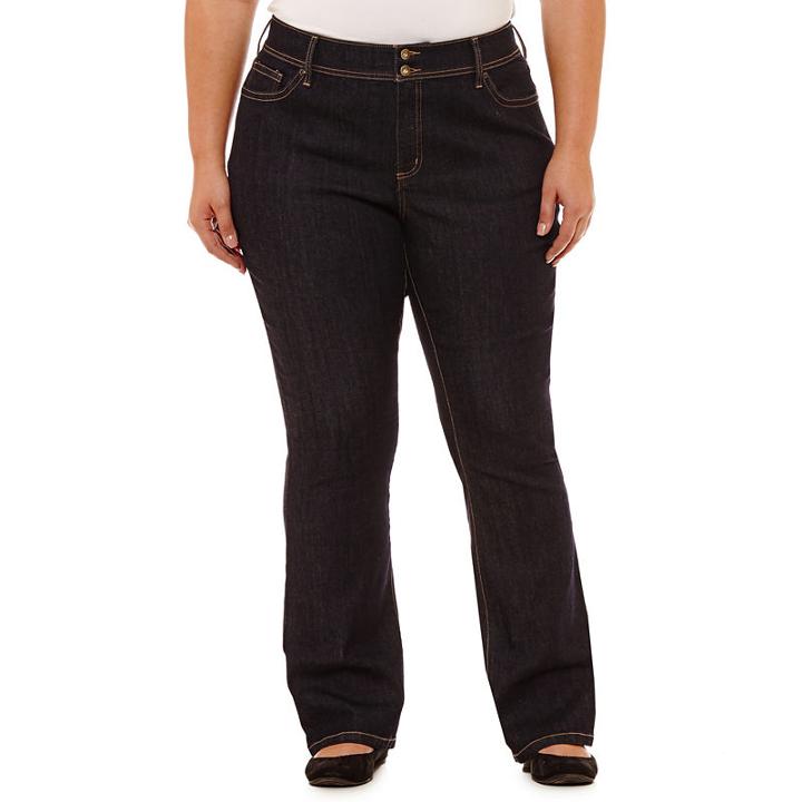 St. John's Bay Bootcut Jean - Plus