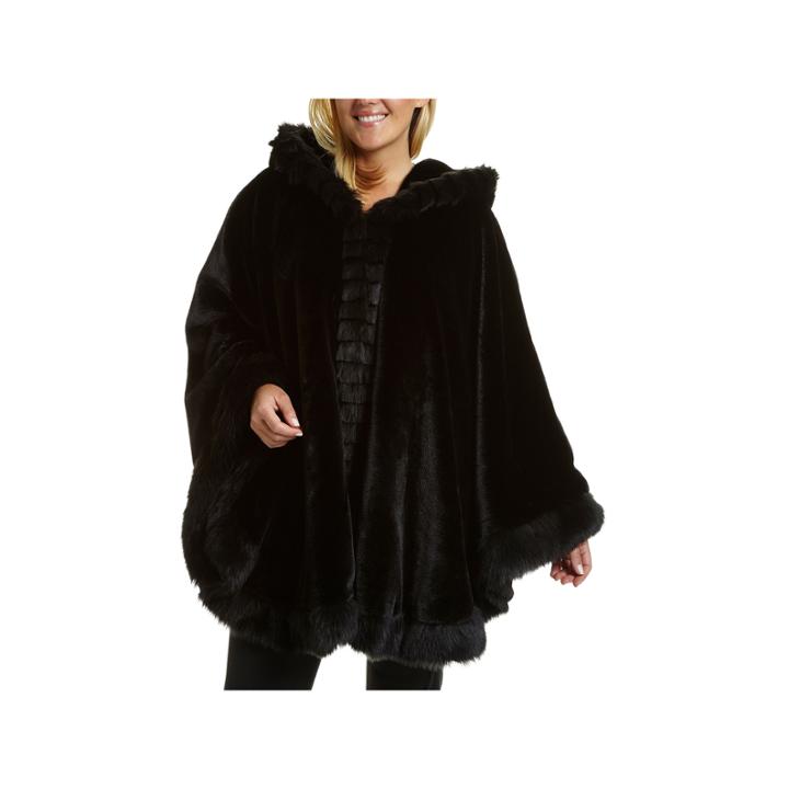 Excelled Hooded Swing Coat-plus
