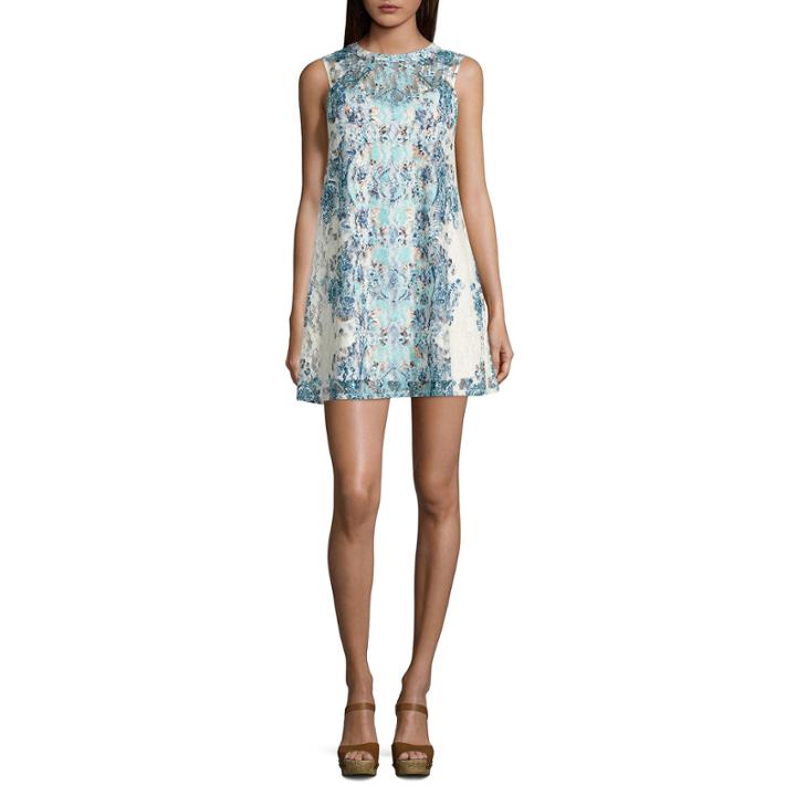 Love Reigns Sleeveless Trapeze Dress-juniors
