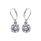Gloria Vanderbilt Crystal Silver-tone Drop Earrings