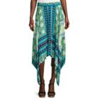 By & By Printed Hanky Skirt