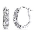 1/2 Ct. T.w. White Diamond 14k Ear Cuffs