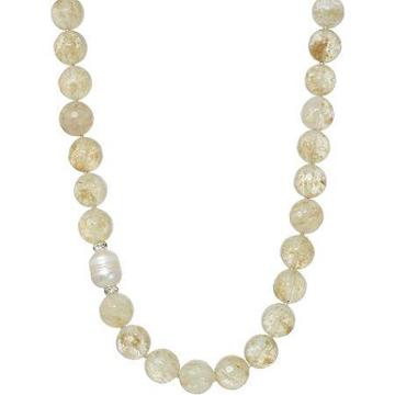 Rox By Alexa Rutilated Quartz Beaded Necklace