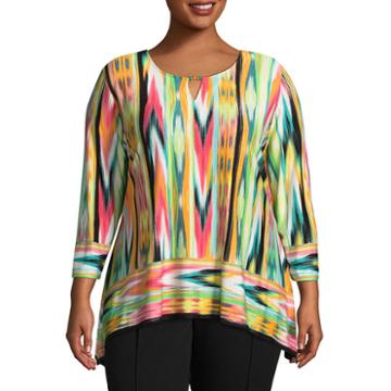 Lark Lane Must Haves Swing Tunic- Plus