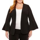 Worthington Bell Sleeve Blazer-plus