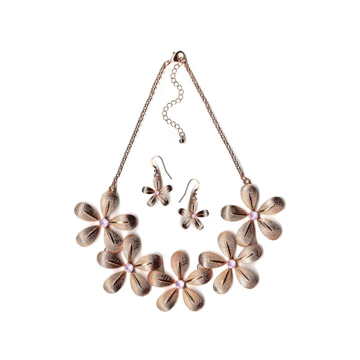 Mixit Womens 2-pc. Pink Jewelry Set