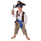 Pirate Child Costume - One Size (fits Sizes 4-8)