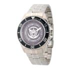 Guardian Of The Galaxy Marvel Mens Silver Tone Strap Watch-wma000098